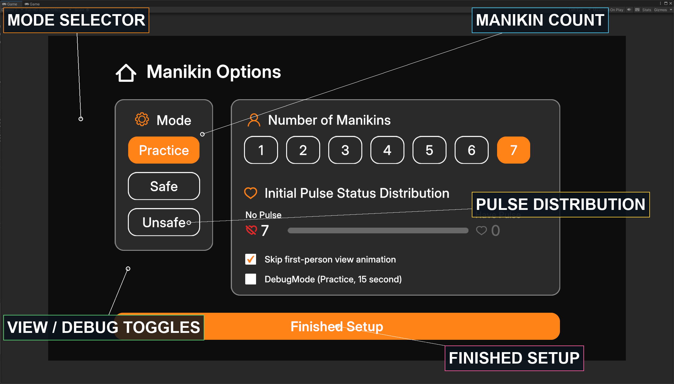 Instructor setup